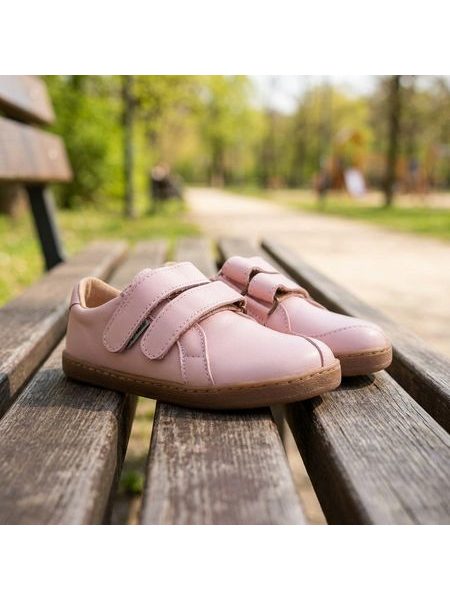 PEGRES CELOROČNÍ TENISKY BF54 0.1 Pink | Dětské barefoot tenisky