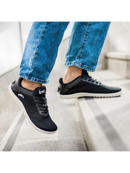 FREET VIBE Black | Barefoot sportovní tenisky