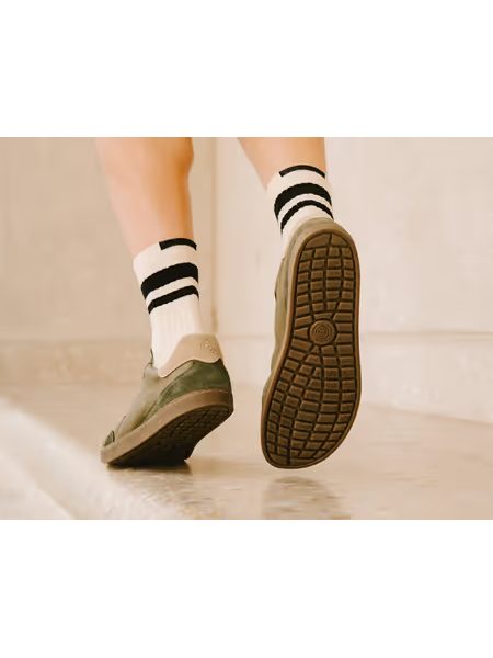 Barefoot Tenisky GROUNDIES® Panama Khaki