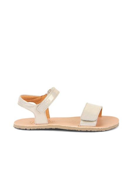 Kinder-Barfußsandalen FRODDO SANDAL FLEXY LIA II Gold glänzend
