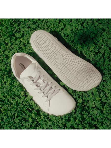 Barefoot tenisky GROUNDIES® Blaze Bílé Barefoot+