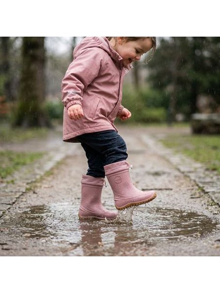 RAYVE MONSOON COVER Pink/Caramel | Dětské barefoot holínky