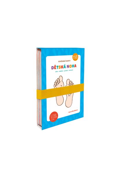 COREYOGA Cvičební karty Dětská noha