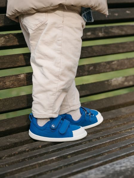 Ténis barefoot de criança Be Lenka Canvi Preschool azul