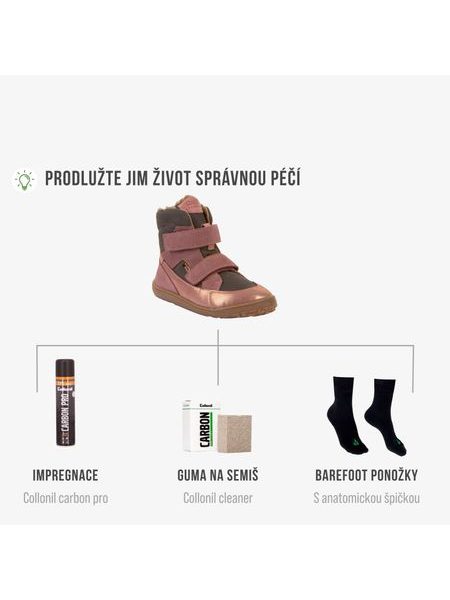 FRODDO UP TEX WINTER Grey / Pink