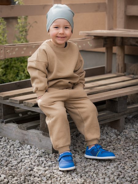 Ténis barefoot de criança Be Lenka Glade Preschool azul e verde