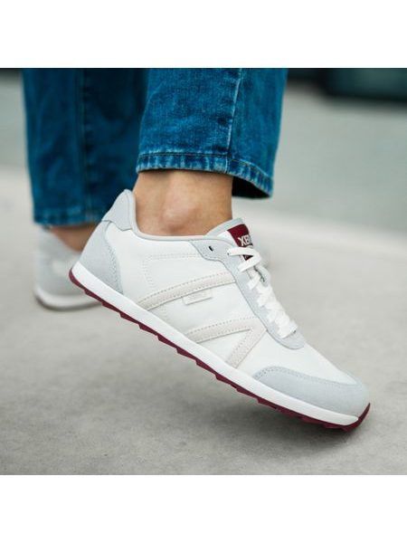 XERO SHOES WYNN Tan/Pink Sand/Red | Dámské barefoot tenisky