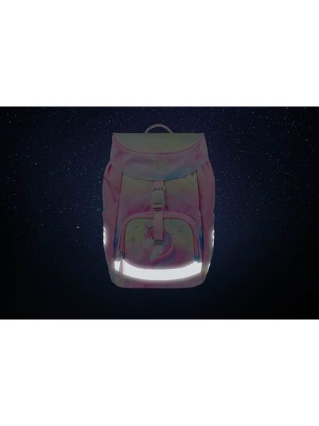 BAAGL Školní batoh Airy Rainbow Unicorn