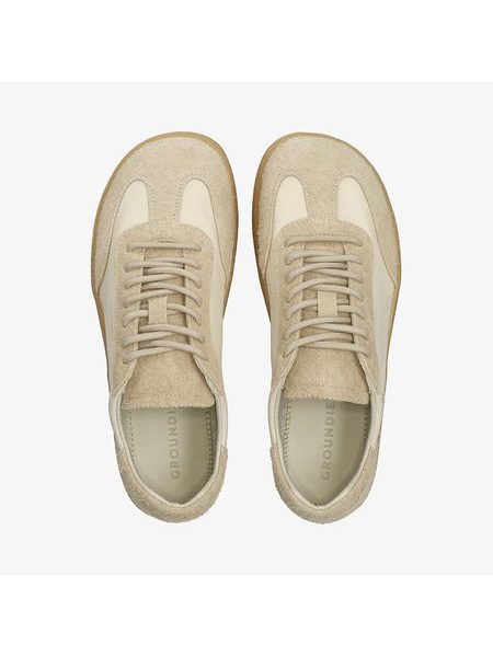 Dámské barefoot Tenisky GROUNDIES® Panama Soft Citrónovo Béžové
