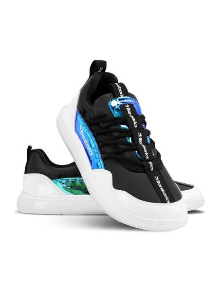Barefoot sneakers voor dames en heren Barebarics Futura - Iridescent Black