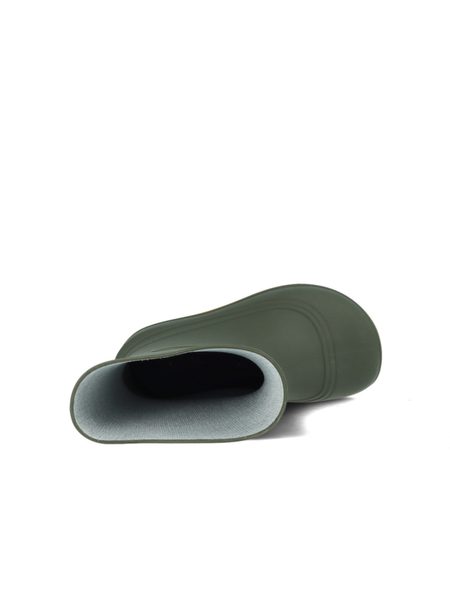 RAYVE MONSOON Army Green/Yellow | Dětské barefoot holínky