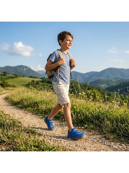 Dětské Barefoot Tenisky RAYVE CUPERTINO JUNIOR modré