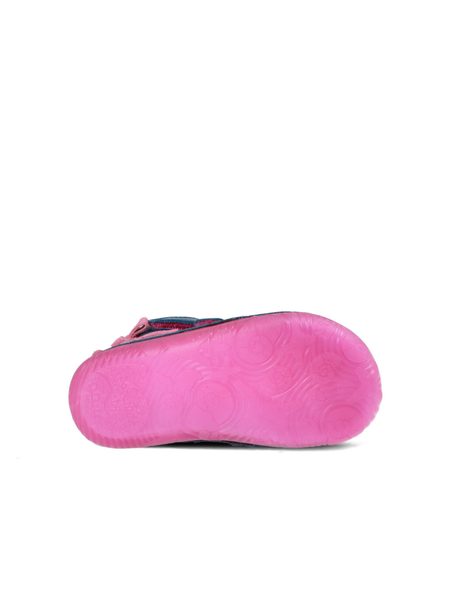 D.D.STEP W073-52684 Tmavě Modrá | Dětské zimní zateplené barefoot boty