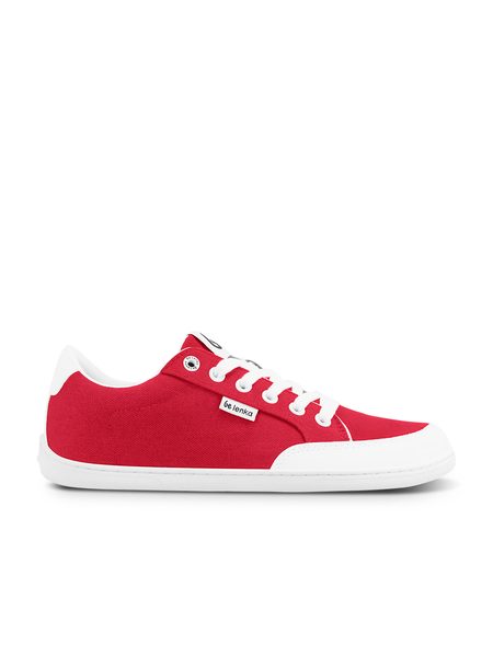 Ténis barefoot Be Lenka Rebound vermelho e branco