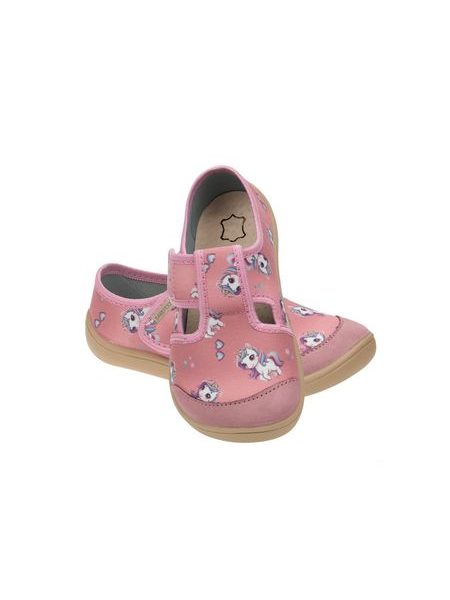 Dětské Barefoot Přezůvky RAYVE JOY Pink Unicorn
