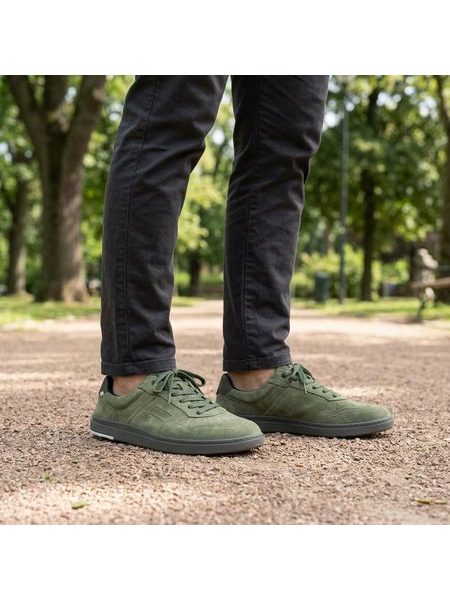 Pánské Barefoot Tenisky BLUSUN BLSN-600+M tmavě zelené