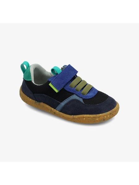 Dětské Barefoot Tenisky GROUNDIES® Lou 2.0 Modrá Mint