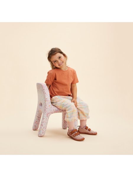AFFENZAHN SNEAKER KNIT HAPPY CAT Light Pink | Dětské barefoot tenisky