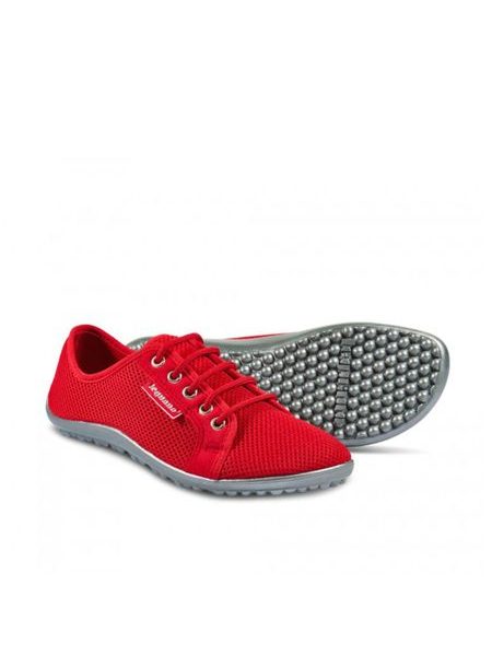 LEGUANO AKTIV Red | Barefoot tenisky 3