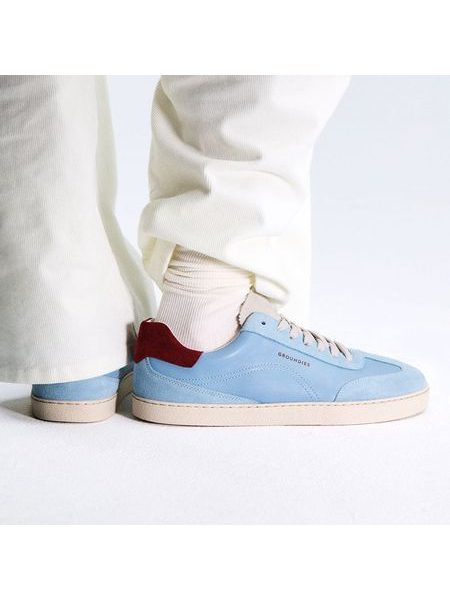 Barefoot Tenisky GROUNDIES® Panama Modré Bordeaux