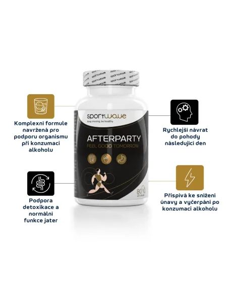 AFTERPARTY – pro obnovu rovnováhy v těle