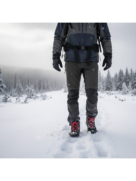 KILPI BARE HIGH WP-U Černé | Outdoorové barefoot boty