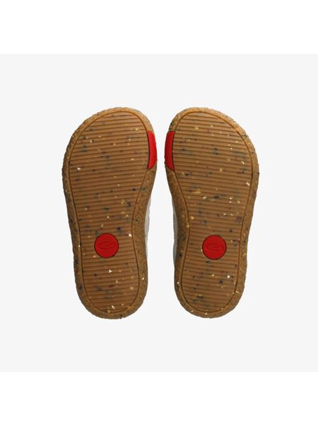 Dětské Barefoot Tenisky GROUNDIES® Lou 2.0 Šalvějovo Zeleno Červené