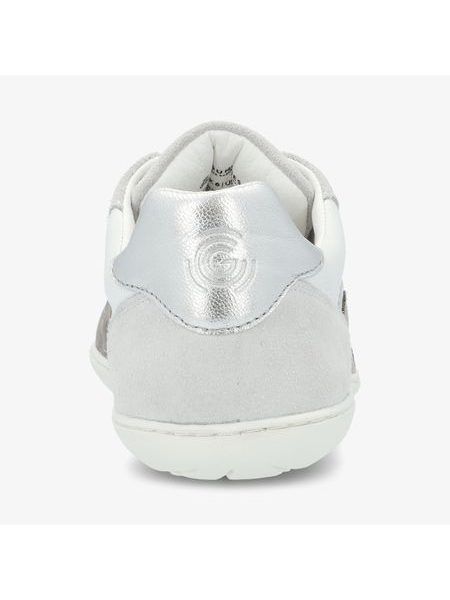 Barefoot Tenisky GROUNDIES® Nova 2.0 GO1 Bílá Metalická