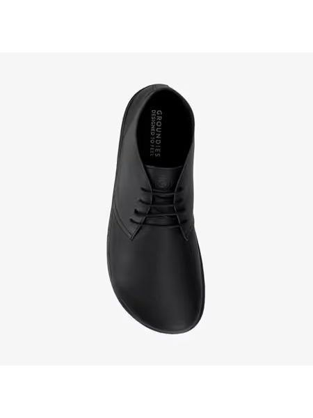 Barefoot+ Kotníkové Boty GROUNDIES® Milano Black