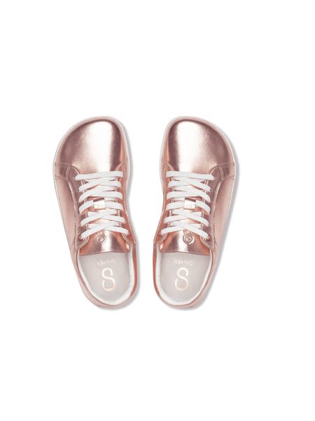SHAPEN TENISKY FEELIN Uni Rose Gold Leather | Dámské barefoot tenisky