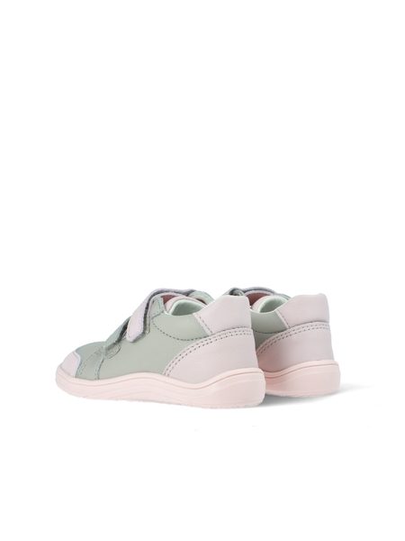 BABY BARE FEBO GO Grey Pink Asfaltico | Dětské barefoot tenisky
