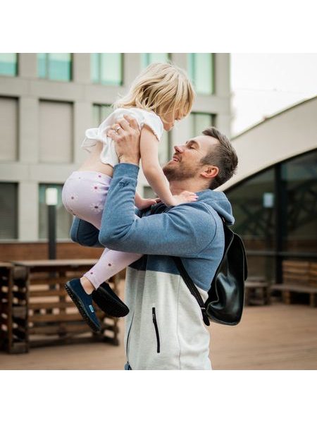 LEGUANO LEGUANITO SCIO Modré | Dětské barefoot tenisky