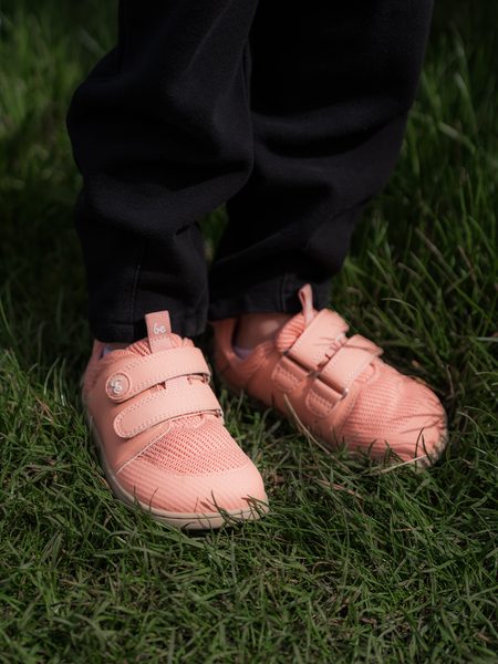 Ténis barefoot de criança Be Lenka Bounty Kids rosa-coral