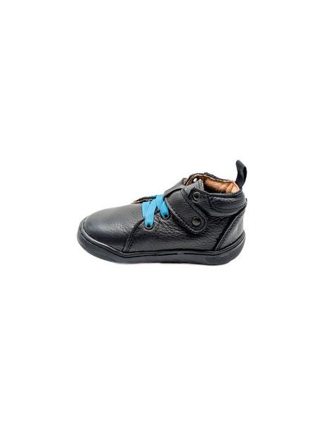 Dětské Barefoot Celoroční boty PEGRES SKINNY SBF 62F černé