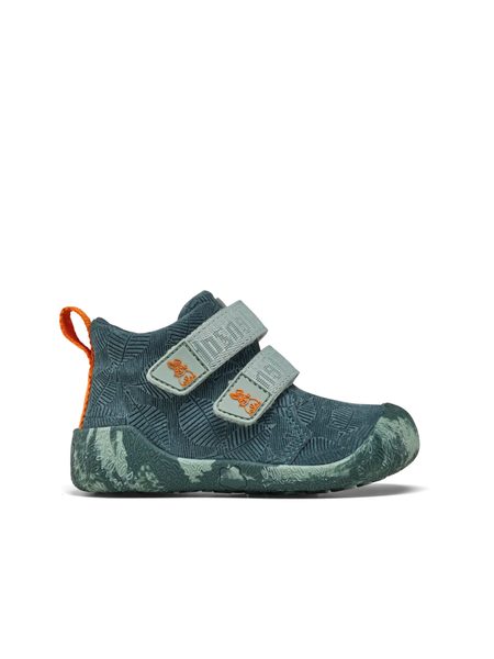 AFFENZAHN PREWALKER LOWBOOT LEATHER TALKY Bunny Green | Dětské první barefoot botičky