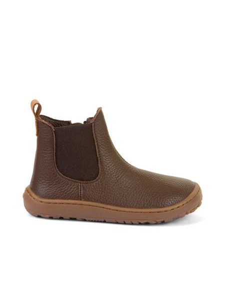 Barfuß-Chelsea-Stiefeletten FRODDO CHELYS II Dunkelbraun