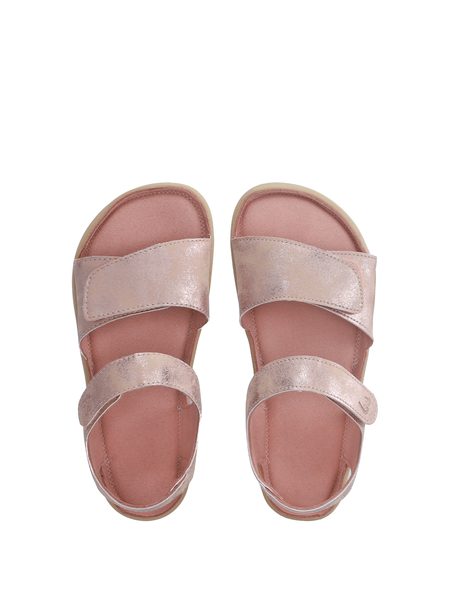 Sandale barefoot pentru copii Be Lenka Miami Junior roz sidefat