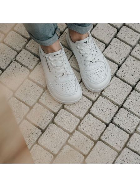 Barfußsneaker Barebarics Wave - All White