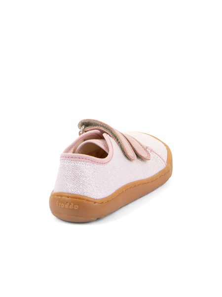 FRODDO SNEAKER CANVAS Pink Shine | Dětské barefoot tenisky