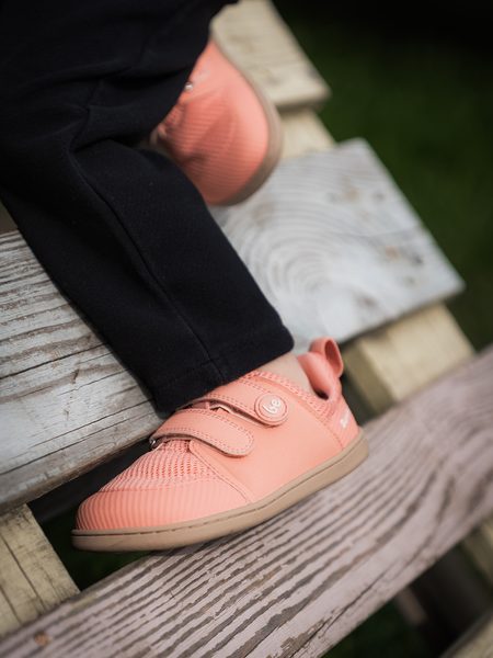 Ténis barefoot de criança Be Lenka Bounty Kids rosa-coral
