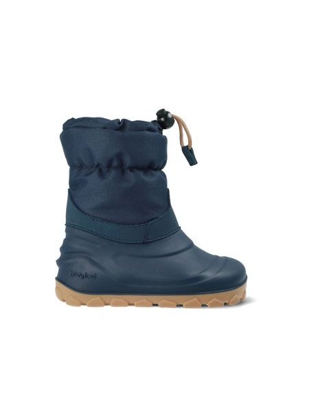 Botas de invierno barefoot para niños RAYVE SNOWSTORM azul marino