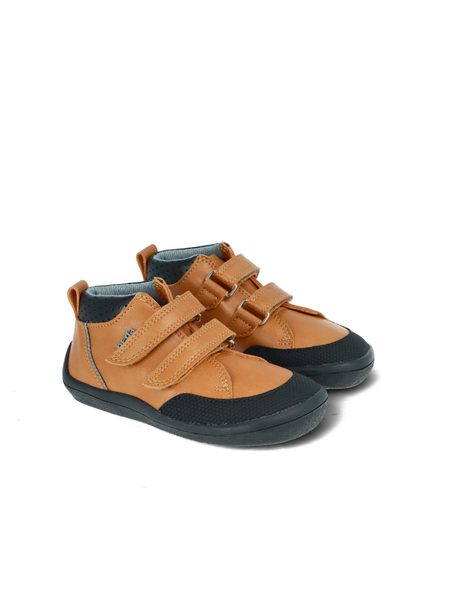 BEDA CELOROČNÍ PLAYFUL Camel | Dětské celoroční barefoot boty