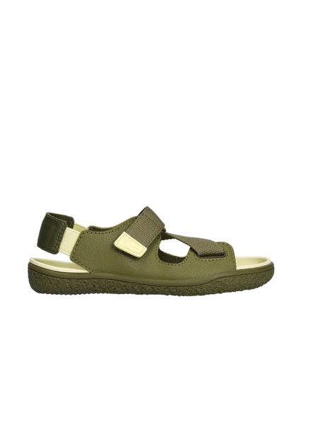 Dětské Barefoot Sandály GROUNDIES® Twig Khaki Žluté