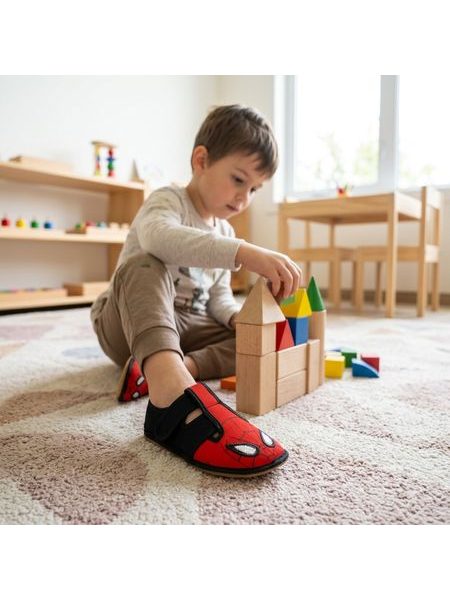 RAYVE SLIPPERS Spider | Dětské barefoot přezůvky
