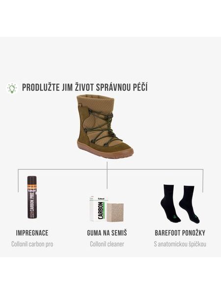 FRODDO ZIMNÍ TEX TRACK WOOL Olive