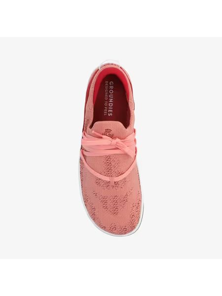 Dámské Barefoot Tenisky Slip-On Boty GROUNDIES® Osaka Červené