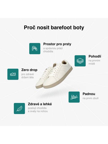 Barefoot Tenisky GROUNDIES® Universe Béžové