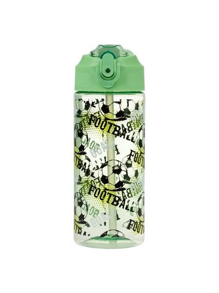 BAAGL Tritanová láhev na pití s brčkem Fotbal 500 ml