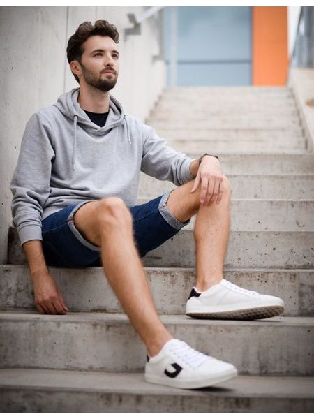 GROUNDIES GREENWICH VEGAN MEN White/Black 10