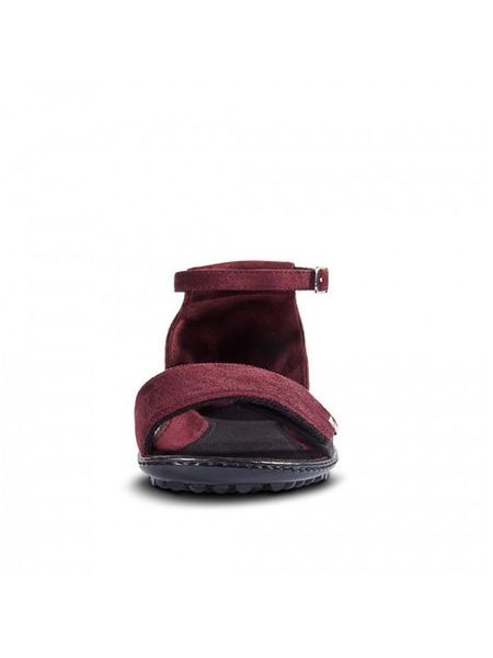 LEGUANO JARA Bordeaux | Dámské barefoot sandály4